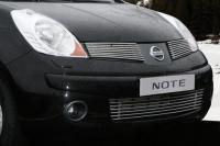 Декоративные элементы решетки радиатора d10 (2 элемента по 8 трубочек) Nissan Note 2005-, NNOT.91.2949