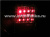 Toyota Land Cruiser 200 (08-) фонари заднего бампера светодиодные красно-хромированные, комплект 2 шт.